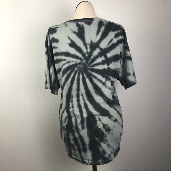 Rue 21 Short Sleeve T-Shirt Women’s Size X Large Color Gray Tie Dye Round Neck - Picture 3 of 11